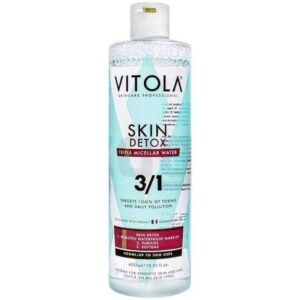 ویتولا میسلار واتر 3 در یک اسکین دتوکس(سم زدایی پوست) 400میل ا Vitola Micellar Water3/1 Skin Detox 400 ml