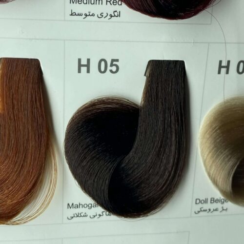 رنگ مو هاینس مناسب مو های کراتین شده