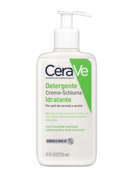 اک‌کننده آرایش و آلودگی سراوی CeraVe Hydrating Cream-to-Foam