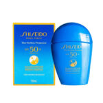 لوسیون ضدآفتاب بدون رنگ spf50 شیسیدو