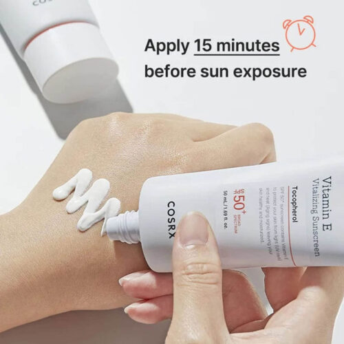 کرم ضد آفتاب بی رنگ SPF50 کوزارکس